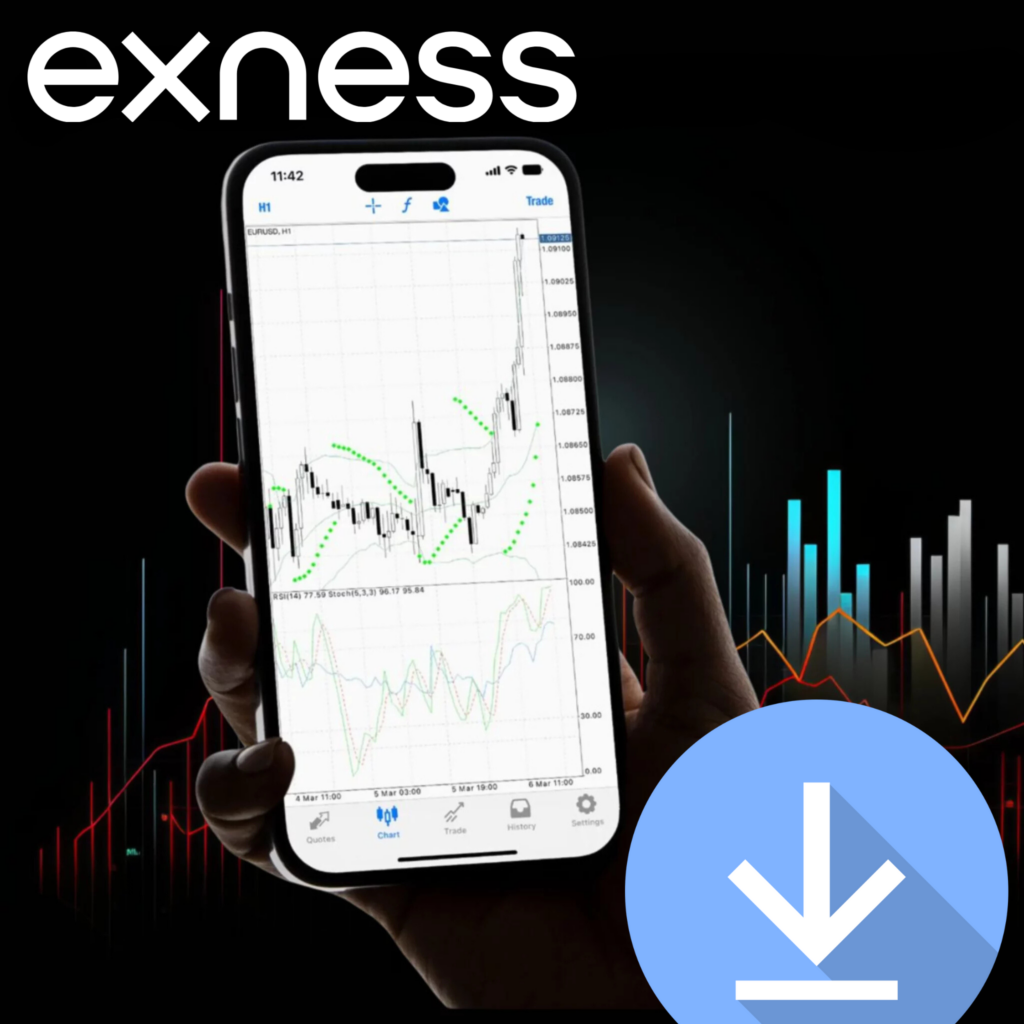 Sign Up via Exness Trader App